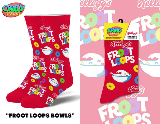 Froot Loops Bowls - Mens Crew Folded